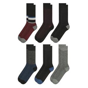 Ted Baker Men's Dress Sock, 6-pair